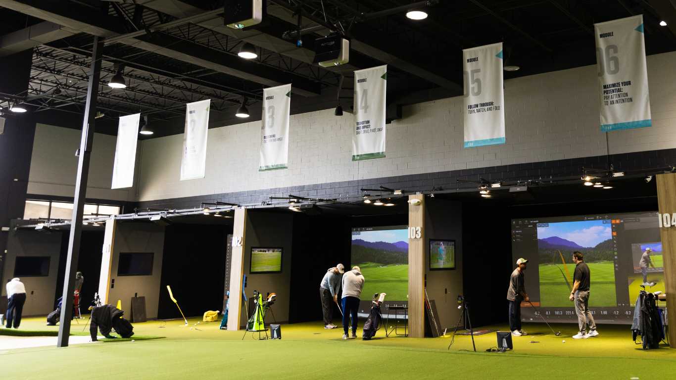 Golf School Students