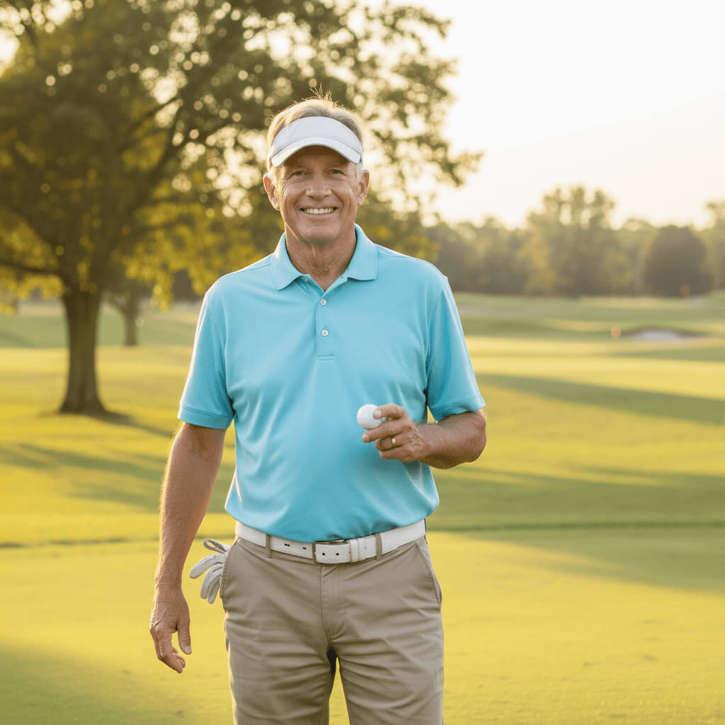 Happy Golf School Student