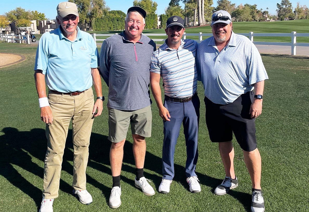 Golf School Students with Coach Joe