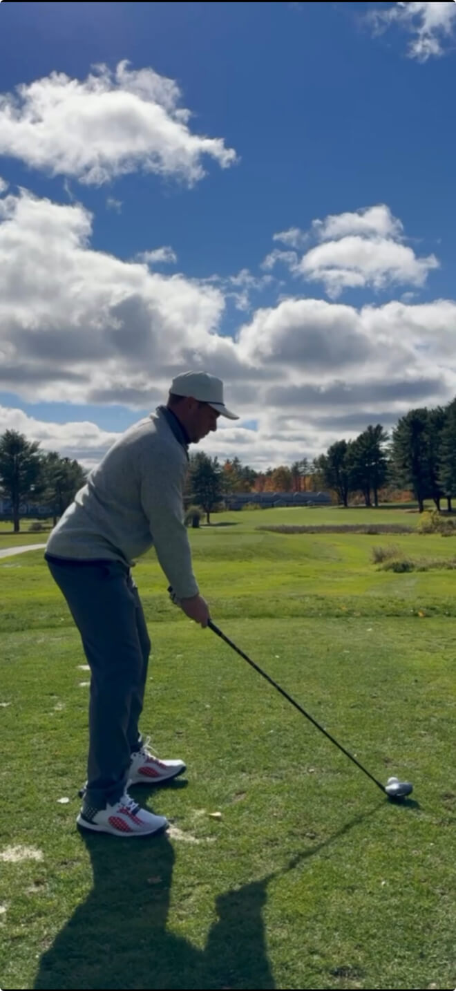 Tyler Hall on the range